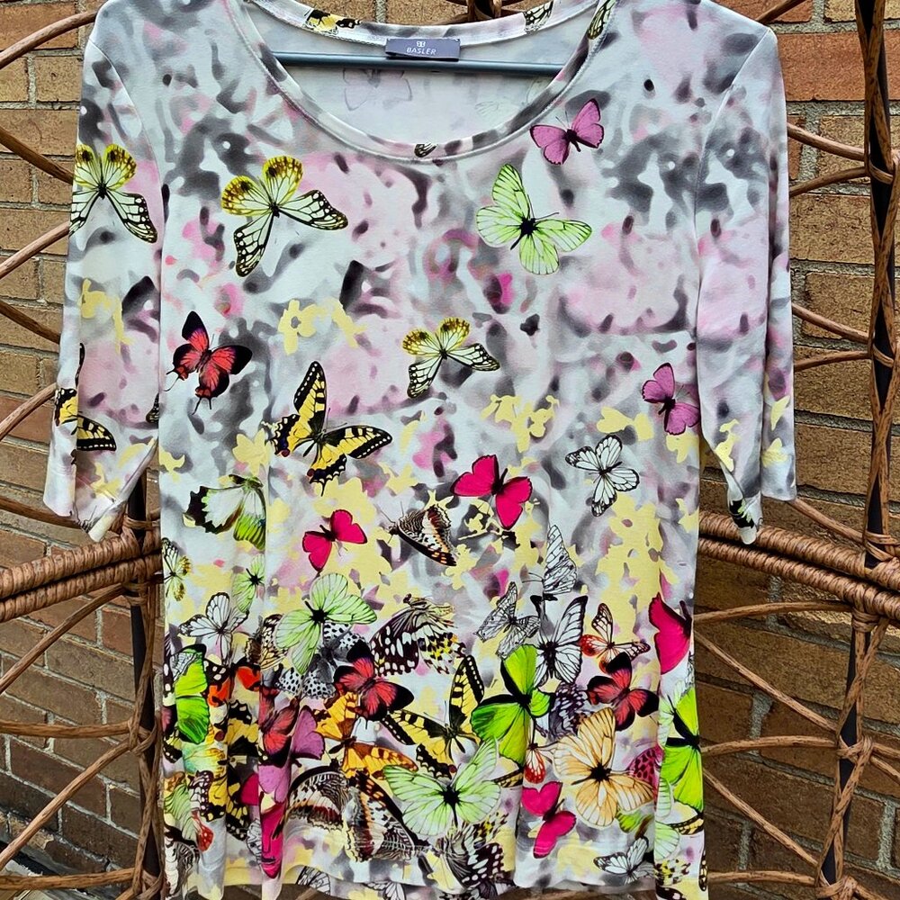Stunning Butterflies BASLER T-shirt S/M